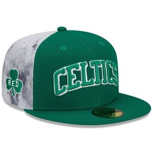 NWT New Era Boston Celtics City Edition 59FIFTY Fitted Hat 75th Anniversary